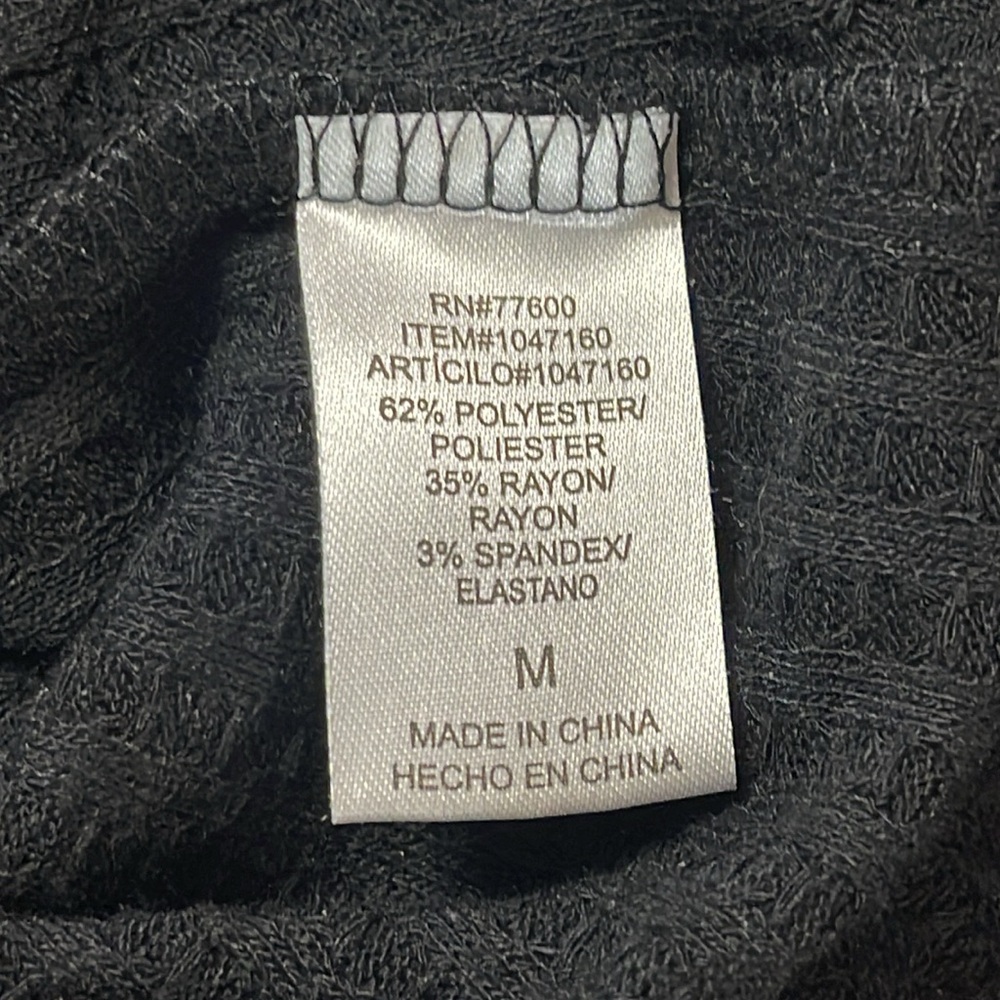 Chaser Long Sleeve Thermal Waffle Knit Shirt Size - Picture 8 of 12